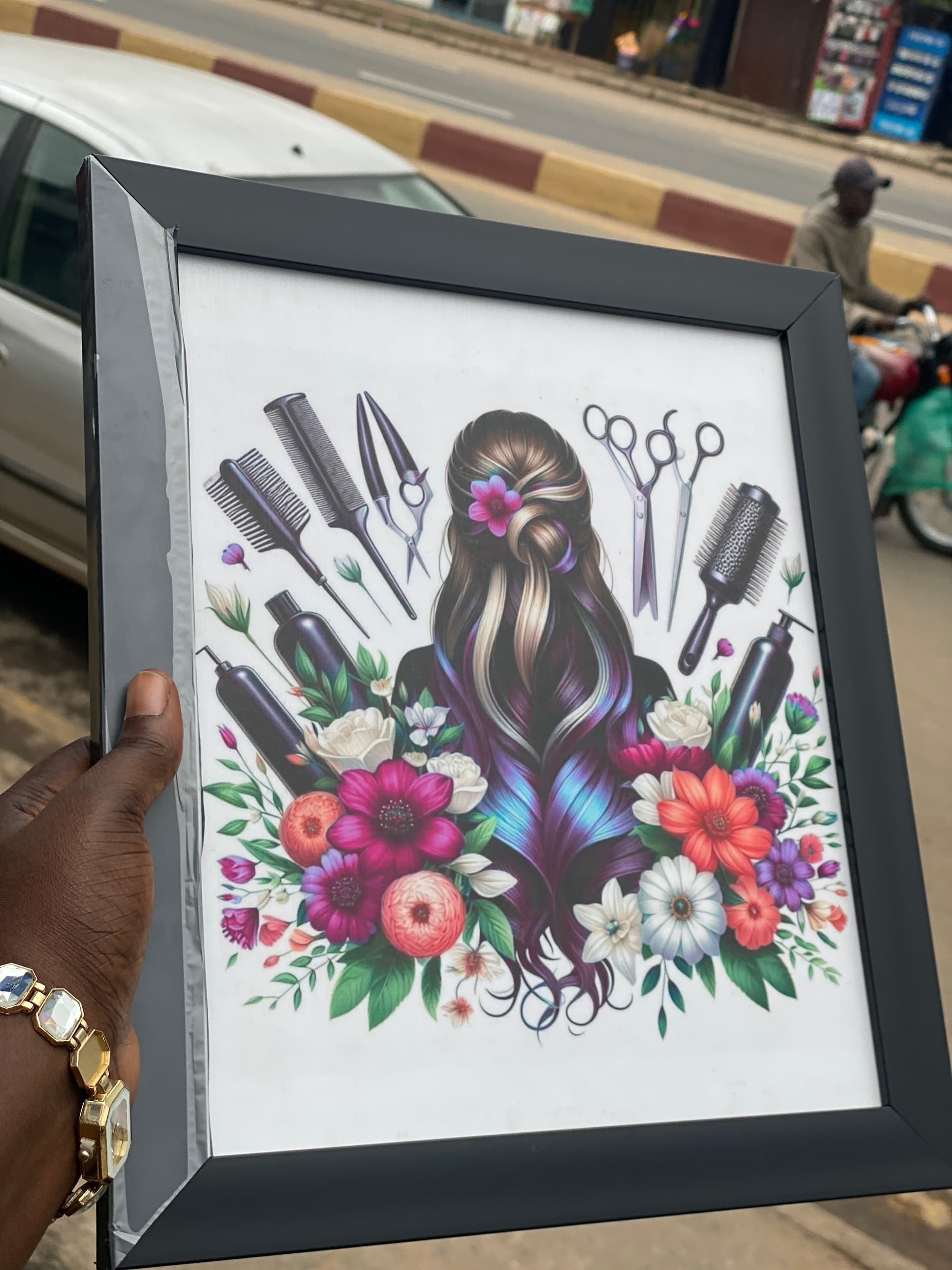 Black edges frames